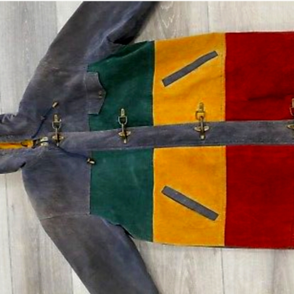 A global identity g-iii suede jacket